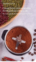 Load image into Gallery viewer, 400W Stainless Electric Grinder Baby Food Pulverizer Coffee Beans Mill Grinder  Fast Grinding Multifunction Smash Machine
