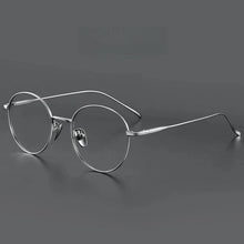 Load image into Gallery viewer, FIRADA Vintage Round Eyeglasses – Titanium Luxury Frame for Men &amp; Women
