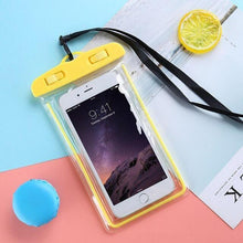 Load image into Gallery viewer, Water Proof Cases For iPhone 12 Cover Pouch Cases For iPhone  XS MAX 8 7 6 s Plus Universal Waterproof Case Universal Waterproof Cell Phone Bag/Holder for iPhone Case &amp; Strap
