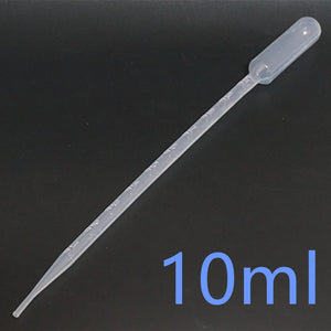 Laboratory Pipette 0.2ml/0.5ml/1ml/2ml/3ml/3ml-L/5ml/10ml Plastic Disposable Graduated Container Liquid Dropper Equipment Straw