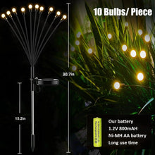 Load image into Gallery viewer, Upgraded Solar Firefly Garden Lights – Outdoor Waterproof Decorative Lights
