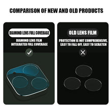 Load image into Gallery viewer, 3PCS Camera Lens Screen Protector for iPhone 11 12 Pro Max 13 Mini Camera Glass for iPhone XR XS X 7 8 Plus 6 6S SE 2020 Glass  Lens Scratch Resistant Tempered Glass
