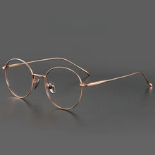 Load image into Gallery viewer, FIRADA Vintage Round Eyeglasses – Titanium Luxury Frame for Men &amp; Women
