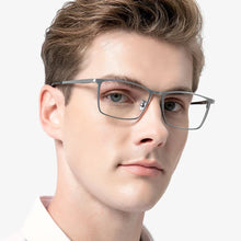 Load image into Gallery viewer, FONEX Titanium Square Glasses – Ultralight Men’s High-End Eyewear
