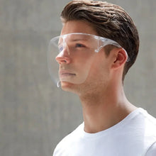 Load image into Gallery viewer, Full Face Sunglasses Mask Women Men Protective Faceshield Glasses Goggles Covered Spherical Lens Anti-Spray Cycling Sunglasses
