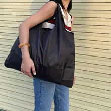 Load image into Gallery viewer, Large Capacity Foldable Grocery Bag – Waterproof Reusable Shopping Tote
