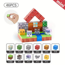 Load image into Gallery viewer, Magnetic Blocks - Build Mine Magnet World Edition Magnetic Cubes Construction Toys for Boys Girls STEM Montessori Sensory Toys
