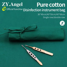 Load image into Gallery viewer, Medical instrument bag cloth double-layer single row double row surgical tool sterilization bag storage bag  disinfection  tool
