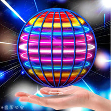 Load image into Gallery viewer, Flying Spinner Ball with LED Lights – Hand-Controlled Boomerang Toy for Kids &amp; Adults, 360° Rotating Indoor Outdoor Hover Ball
