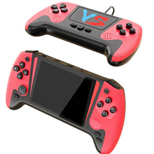 Load image into Gallery viewer, X10 Portable Video Game Console 4 inch IPS Screen Handheld Game Console Built-in 500 Game Retro TV Game Player 1200mAh AV Output
