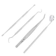 Load image into Gallery viewer, 4/3PCS/Set Teeth Cleaning Tools Dentist Tartar Scraper Scaler Plaque Remover Dental Hygiene Instruments Kit
