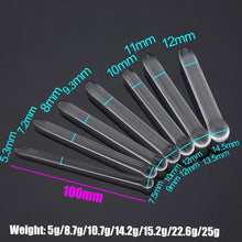 Load image into Gallery viewer, 7 Size Male Penis Plug Glass Urethral Plug Urethra Dilatator Catheter Sounding Chastity Stimulate Masturbation Sex Toy Men 18+
