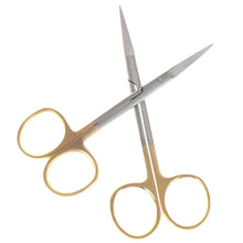 Load image into Gallery viewer, Stainless steel Dental Surgical Eye Double Eyelid Scissors Beauty Scissors Cut Tissue Scissors 12*4.5cm
