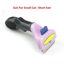 Load image into Gallery viewer, Cat &amp; Dog Hair Removal Comb – Professional Grooming Brush for Shedding Control, Massage &amp; Cleaning | Stainless Steel Deshedding Tool
