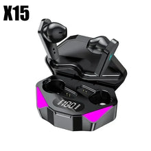 Load image into Gallery viewer, X15 TWS Gaming Earbuds Wireless Bluetooth Earphones With Mic Bass Audio Sound Positioning 9D Stereo Music HiFi Headset For Gamer
