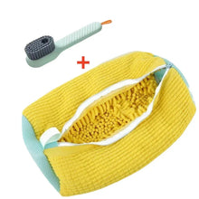 Load image into Gallery viewer, Shoe Washing Machine Bag with Brush Set – Durable Laundry Cleaner (1–4PCS)
