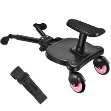 Load image into Gallery viewer, Universal Stroller Step Board with Seat for Second Child
