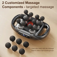 Load image into Gallery viewer, Fascia Gun 12/8 Heads Electric Massage Gun Muscle Relaxation High Frequency Back Massage Deep Tissue Muscle Fascia Massage Gun
