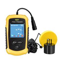 Load image into Gallery viewer, FFC1108-1 Alarm 100M Portable Sonar Fish Finders 45 degrees Sonar Coverage Echo Sounder Alarm Transducer Lake Sea Fishing
