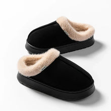 Load image into Gallery viewer, Fashion Women Fluffy Slippers for Autumn and Winter Indoor EVA Thick Sole Anti-Slip and Warm Unisex Slippers for Winter
