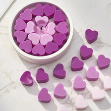 Load image into Gallery viewer, 55-Cavity Heart Silicone Candle Mold – DIY Valentine’s Candle, Wax Melt &amp; Chocolate Mold for Love Crafts, Baking &amp; Party Gifts
