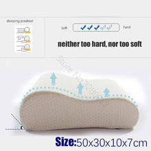 Load image into Gallery viewer, 60x40cm Adult Slow Rebound Memory Foam Pillow Cervical Orthopedic Neck Healthcare Bed Pillows for Sleeping  Almohada Ortopedica
