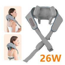Load image into Gallery viewer, Foreverlily 26W Neck &amp; Shoulder Massager Wireless Back Kneading Shawl
