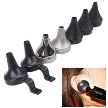 Load image into Gallery viewer, Medical Reusable Adult Child Non Disposable Speculum Earmuff Otoscope Accessory Ear Tip Funnel Nozzle Specula Cone Replacement
