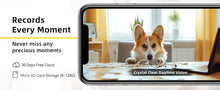 Load image into Gallery viewer, BoyKeep Smart Camera 2K Security Protection Wifi Surveillance 5G/2.4GHz Indoor Baby Night Vision 360° Pan &amp; Tilt 2-Way Audio K30

