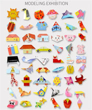 Load image into Gallery viewer, Cartoon Animal Origami &amp; Paper Cutting Book - Educational Craft Toy for Kids
