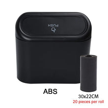Load image into Gallery viewer, Car Trash Can (with Lid) Contains 60 (300) Garbage Bags, Small Car Trash Can, Leak-proof Mini Car Accessories
