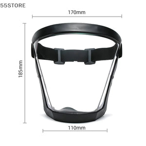 Work Protection Mask Transparent Facial Protector Face FaceMask Protective Outdoor Heating Home Kitchen Tools Full Face Mask