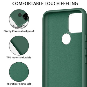 Luxury Liquid Slicone ShockProof Soft Phone Case For Google Pixel 5 3 3A XL 3XL 4 XL 4A 4G 5G Cover Fundas Capa