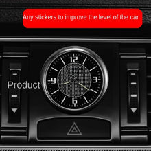 Load image into Gallery viewer, Car Clock Luminous Mini Automobiles Internal Stick-On Digital Watch Mechanics Quartz Clocks Auto Ornament 40mm 43mm
