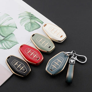 Soft TPU Car Remote Key Case Cover Shell Holder Auto Keychain For Chery Jetour X70 X90 X95 Plus Protector Accessories