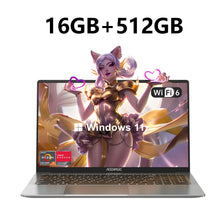 Load image into Gallery viewer, ACEMAGIC Gaming Notebook AMD Ryzen 7 5700U(Beat i7-1265U)Backlit Laptop Keyboard RAM 16GB NVME SSD 512GB 16.1" Full HD 1920x1080
