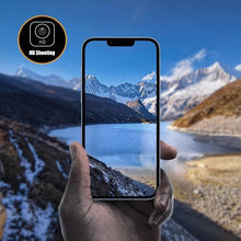 Load image into Gallery viewer, Bling Diamond Camera Lens Protector For iPhone 14 13 12 11 Pro Max Metal Ring Lens Glass Glitter Protective Cap iPhone 13 mini Camera Lens Protector Sparkle Diamond Ring Metal Alloy HD Glass for iPhone
