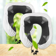 Load image into Gallery viewer, U Shaped Memory Foam Neck Cushion Travel Healthcare Soft Travel Pillow Neck Cervical Airplane Pillow
