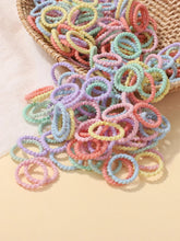 Load image into Gallery viewer, 100pcs Kids Rubber Bands – Colorful Hair Scrunchies for Toddlers
