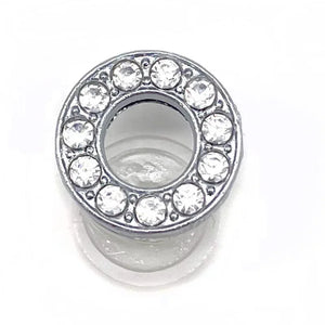1pcs Metal Shoes Charms Accessories Garden Rhinestones Letters Shoe Decorations Diy Charm For Crocs Pins Chain X-mas Women Gifts