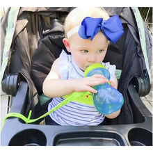 Load image into Gallery viewer, Baby Stroller Hook Silicone Star Pacifier Chain Non-toxic Teether Strap Kids Toy Holder Stroller Organizer Stroller Accessories
