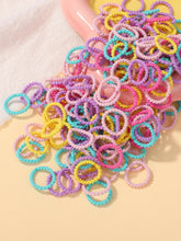 Load image into Gallery viewer, 100pcs Kids Rubber Bands – Colorful Hair Scrunchies for Toddlers
