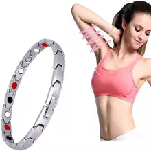 Load image into Gallery viewer, Womens Magnetic Health Energy Bracelet Slim Healthcare Jewelry Powerful Therapy Bracelet Friend Gift
