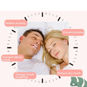 Anti Snoring Mouth Tape Sleep Aid Breathing Stopper Nose HealthCare Sticker Better Breath Nasal Strip Close Solution Night Patch