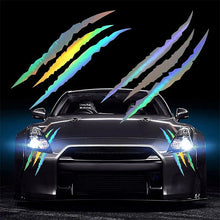Load image into Gallery viewer, Car Stickers Ghost Claw Car Hood Vinyl Sticker Creative Modification Reflective Stickers Devil Paw Scratches Car Decoration
