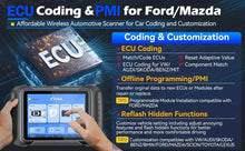 Load image into Gallery viewer, XTOOL D8W Bluetooth Diagnostic Tool Automotive Scanner ECU Coding Key Programming Topology Map 38 Reset Service CANFD DOIP
