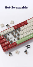 Load image into Gallery viewer, AJAZZ AK680 Mechanical Keyboard ABS Keycap 68 Keys Wired Wireless Bluetooth Gamer Keyboard Hot Swap Custom Gasket for Pc Laptop
