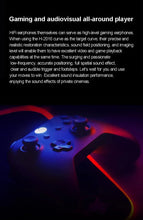 Load image into Gallery viewer, SIMGOT EW100 이어폰 유선이어폰 인이어 In-earHiFi Wired Headphone Dual-Magnetic-Circuit Dual-Cavity Dynamic For Computer Games Music Earplug

