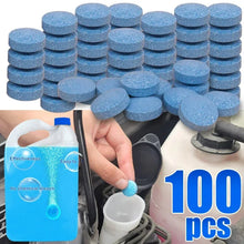 Load image into Gallery viewer, ‌All-Season Windshield Washer Effervescent Tablet (Solid Concentrate) Shellac-Free Formula
