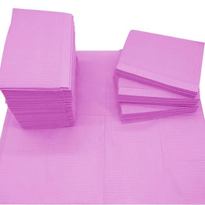 20Pcs Disposable Nail Art Table Towel 13"x18" - 3 Ply Tattoo Bib Sheet for Patients Dentist or Medical Tray Cover and Nail Table